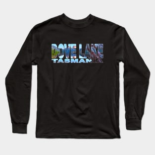 DOVE LAKE - Cradle Mountain TAS Snow Gum Long Sleeve T-Shirt